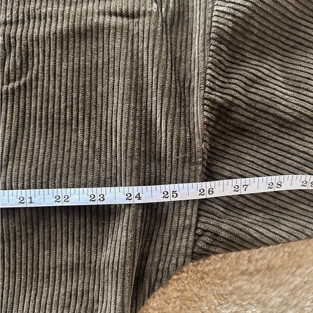 La Petite Étoile Women's Corduroy Long Coat - Picture 9 of 12